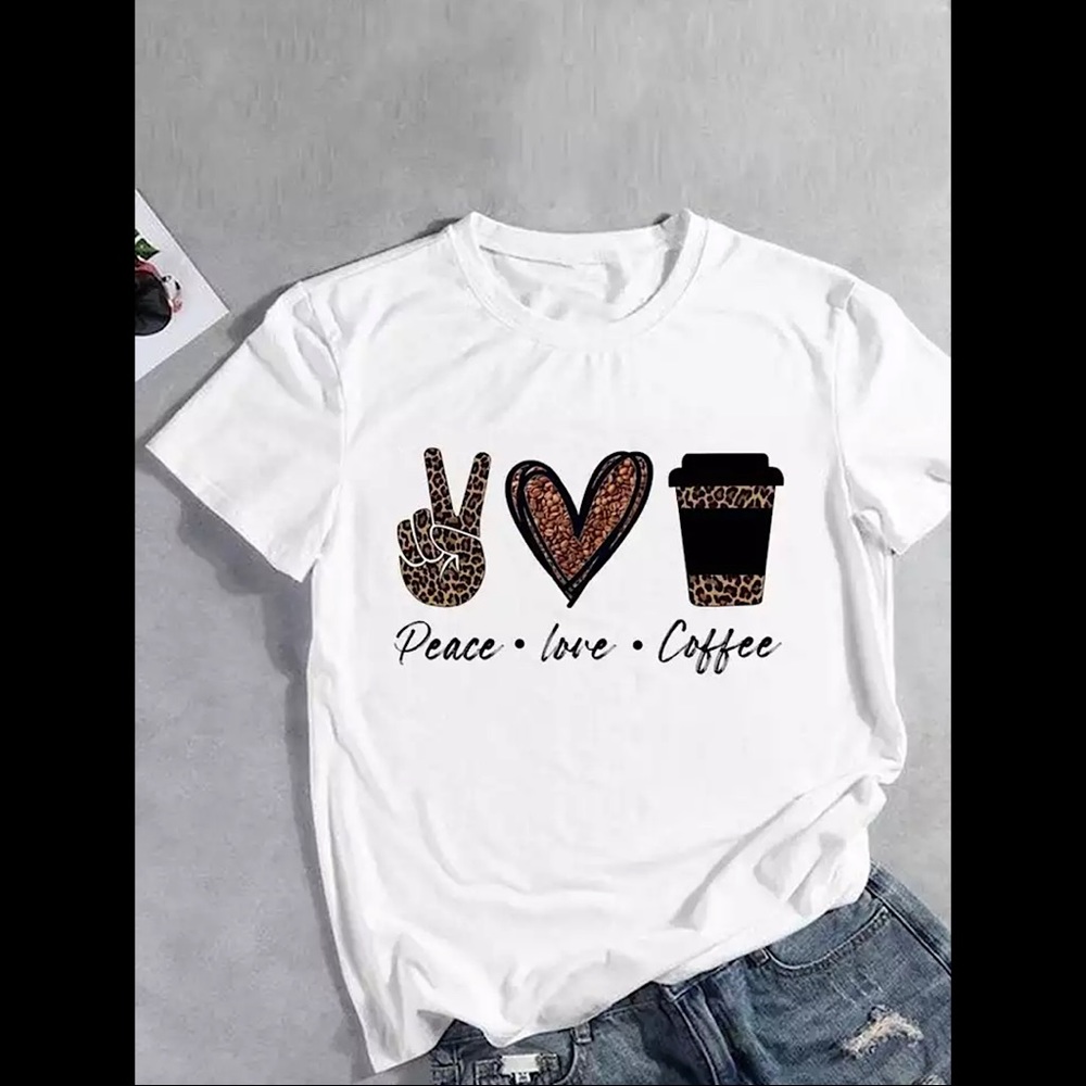 Peace Love Coffee T